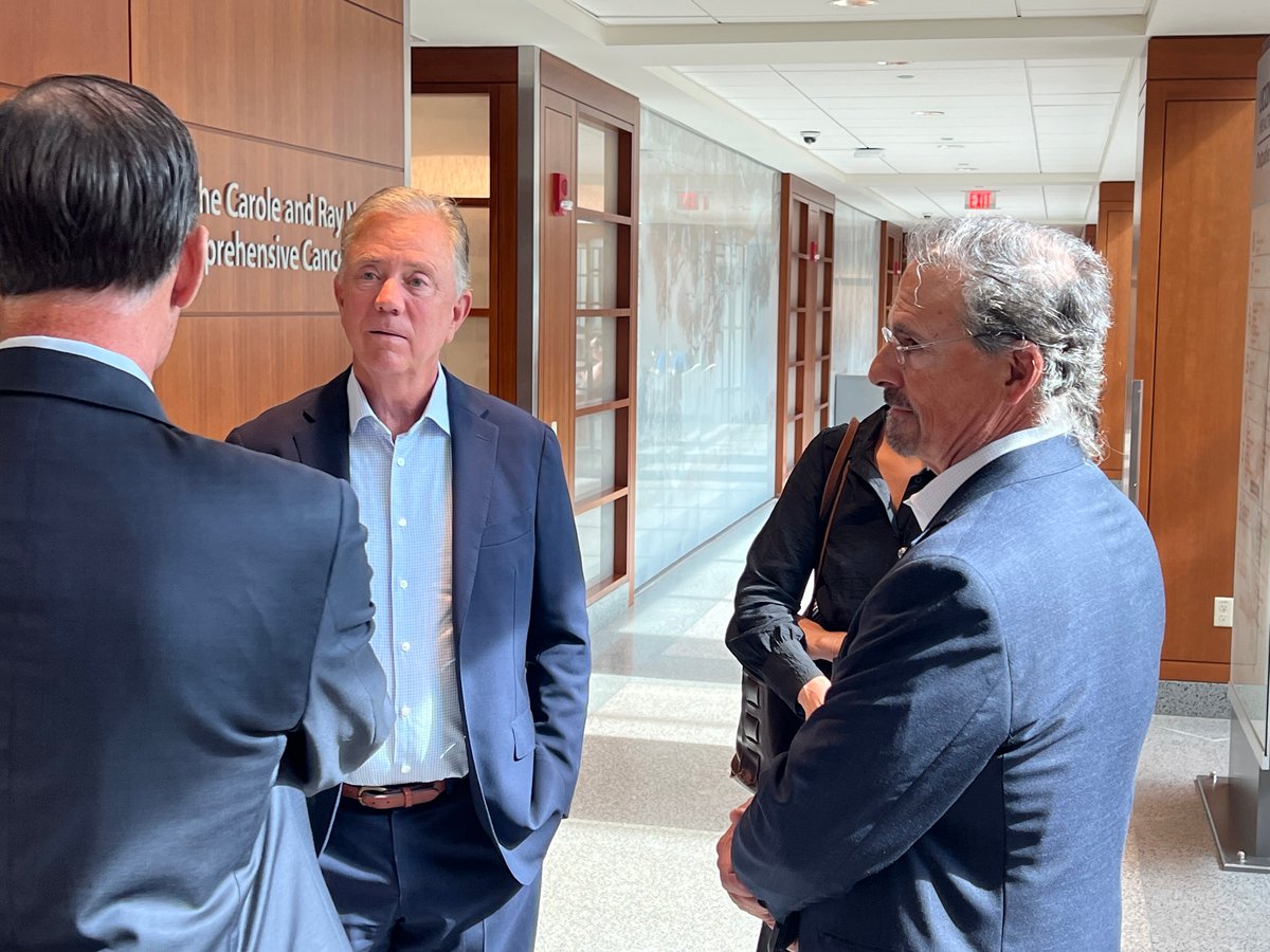 CEO Al Subbloie and Connecticut Governor Ned Lamont